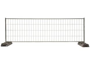 Ogrodzenie budowlane ażurowe tymczasowe niskie