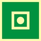 Otwieranie drzwi ewakuacyjnych - znak ewakuacyjny - AAE031