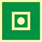 Otwieranie drzwi ewakuacyjnych - znak ewakuacyjny - AAE031 - AAE031 Otwieranie drzwi ewakuacyjnych - znak ewakuacyjny - AAE031