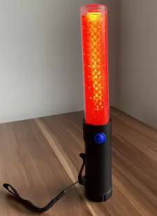 Pałka świetlna LED do kierowania ruchem, sygnalizacyjna drogowa TRAFFIC