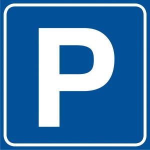 Parking - znak informacyjny - RA117 - Tablice rozdzielające