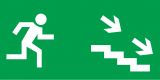 Piktogram na oprawę lampę awaryjną ONTEC E G S - Zasady rozmieszczenia znaków ewakuacyjnych: przepisy i wymagania – gdzie powinny się znajdować?