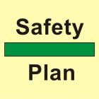 Plan urządzeń ratowniczych oraz środków ewakuacyjnych - znak morski - FB001