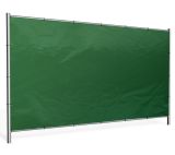 Plandeka ochronna do ogrodzeń tymczasowych ażurowych - Przydatne elementy do ogrodzenia budowy