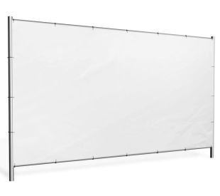 Plandeka ochronna do ogrodzeń tymczasowych ażurowych