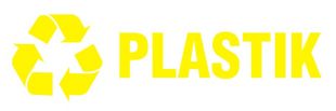 Plastik 2 - znak informacyjny, segregacja śmieci - PA072