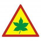 Początkujący kierowca - znak, naklejka samochodowa - SC009