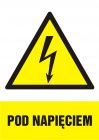 Pod napięciem - znak elektryczny