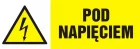 Pod napięciem - znak elektryczny