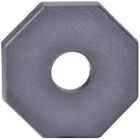 Podstawa, stopa drogowa gumowa GPO - pod słupki U-12 drogowe, parkingowe ø110