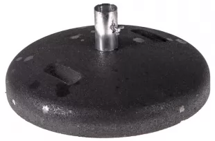 Podstawa, stopa gumowa - ø60 motylek - 26kg - pod słupki U-12 drogowe, parkingowe - P027R