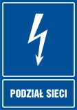 Podział sieci - znak elektryczny - Norma PN-E-08501:1998