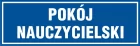 Pokój nauczycielski - znak informacyjny - PB048