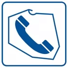 Połączenie krajowe - znak informacyjny - RA036