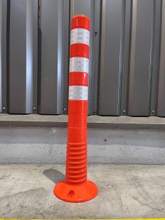 pomarańczowy słupek blokujący T-flex