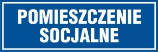 Pomieszczenie socjalne - znak informacyjny - PB054