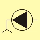 Pompa zęzowa - znak morski - FA019