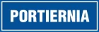 Portiernia - znak informacyjny - PB007