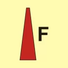 Prądnica pianowa - znak morski - FA014