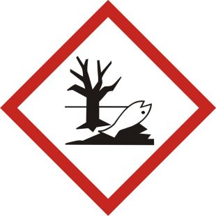 Produkt niebezpieczny dla środowiska - znak piktogram GHS 09 CLP - LF009