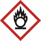 Produkt utleniający - znak piktogram GHS 03 CLP - LF003
