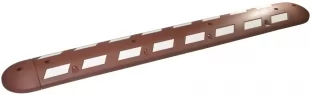 Próg drogowy podrzutowy, gumowy LONG 5,6cm czerwony