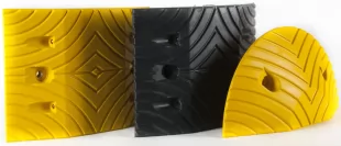 Próg podrzutowy zwalniający, drogowy 5cm, najazd 34cm - U-17