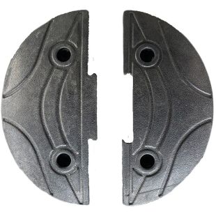 Próg zwalniający drogowy - liniowy, listwowy 5cm, najazd 40cm - U-16 PVB 4M