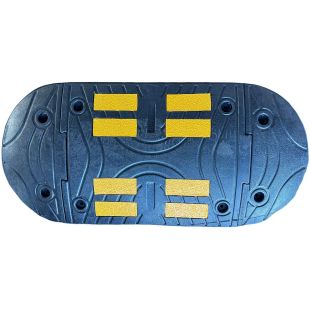 Próg zwalniający drogowy - liniowy, listwowy 5cm, najazd 40cm - U-16 PVB 4M