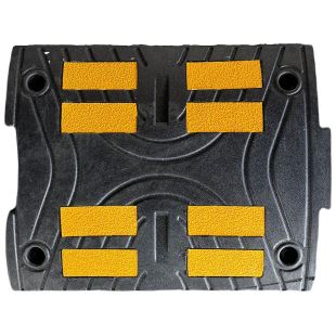 Próg zwalniający drogowy - liniowy, listwowy 5cm, najazd 40cm - U-16 PVB 4M