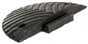 Próg zwalniający drogowy - liniowy, listwowy 5cm, najazd 40cm - U-16 SLOWLY