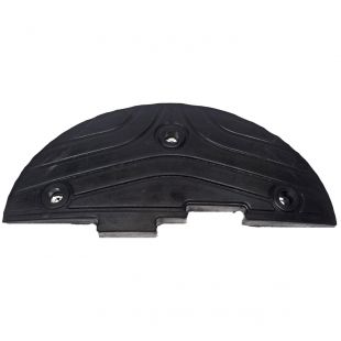 Próg zwalniający drogowy - liniowy, listwowy 5cm, najazd 60cm - U-16 PVB 5M