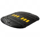 Próg zwalniający drogowy - liniowy, listwowy 5cm, najazd 90cm - U-16 PVB 5D