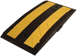 Próg zwalniający drogowy - liniowy, listwowy 5cm, najazd 98cm - U-16 PW-98