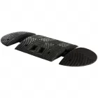 Próg zwalniający drogowy - liniowy, listwowy 7cm, najazd 50cm - U-16 SLOWLY