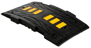 Próg zwalniający drogowy - liniowy, listwowy 7cm, najazd 98cm - U-16 PVB 7D