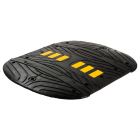 Próg zwalniający drogowy - liniowy, listwowy 7cm, najazd 98cm - U-16 PVB 7D