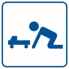 Przedszkole - znak informacyjny - RA055