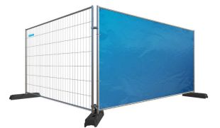 Przęsło ogrodzenia budowlanego - ażurowe standardowe