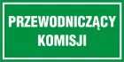 Przewodniczący komisji - znak, tablica wojskowa - NF009