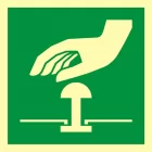 Przycisk awaryjnego zatrzymania - znak ewakuacyjny - AAE020 - AAE020 Przycisk awaryjnego zatrzymania - znak ewakuacyjny - AAE020