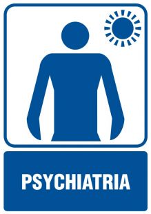 Psychiatria - znak informacyjny - RF015