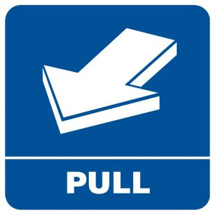 Pull - znak informacyjny - RA124