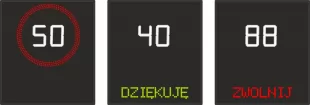 Radarowy wyświetlacz prędkości, radar drogowy MP-DP2