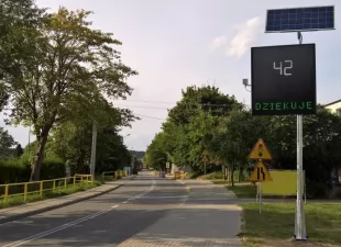 Radarowy wyświetlacz prędkości, radar drogowy MP-DP2