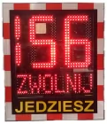 Radarowy wyświetlacz prędkości, radar drogowy Speed LUX 230V