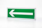 Ramka naścienna jednostronna 10x30 - do znaków ewakuacyjnych