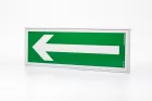 Ramka naścienna jednostronna 10x30 - do znaków ewakuacyjnych