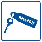 Recepcja - znak informacyjny - RA026