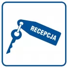 Recepcja - znak informacyjny - RA026